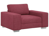 Sofa 3 pcs Wind Red Fabric 3324661