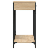 Console Table Sonoma Oak 100x39x78.5 cm Engineered Wood 835485