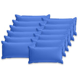 Cushion Cover 12 pcs HOUTEN Royal Blue 40 x 80 cm Polyester 918285