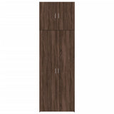 Highboard Brown Oak 80x42.5x249 cm Engineered Wood 3281370