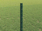 Welded Wire Fence 50 x 0.8 m PVC-Coated Steel Green 3336748