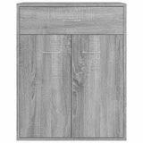 Sideboard Grey Sonoma 60x30x75 cm Engineered Wood 815376