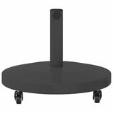 Outdoor Umbrella Base Dark grey 48 x 48 x 32 cm Steel, Concrete 42010016