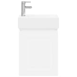 Bathroom Vanity Unit with Tap White 45.5 x 22.5 x 84 cm 889461