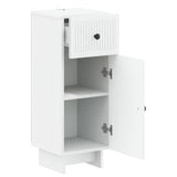 Bathroom Storage Cainet EDE White 30 x 31 x 80 cm 895945