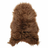 Icelandic Sheepskin Chair Cover Brown 70x110 cm 335855