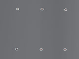 3 x 2.5m Patio Metal Gazebo Door Window Awning Wall Mount Metal Outdoor Shelter Charcoal Grey T3398P314767