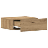 Floating Nightstands 2 pcs Artisan Oak 40x32x15 cm Engineered Wood 861122