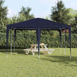 Party Tent Blue 400 x 400 x 266 cm Polyethylene and Steel 42003422