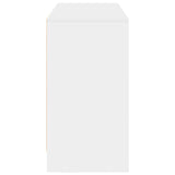 Desk with Drawer White 100 x 40 x 75 cm Engineered Wood 8000452