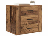 Bedside Cabinet Old Wood 35 x 50 x 60 cm Engineered Wood 881060