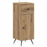 2 Piece Bathroom Cabinet Set BREDA Artisan Oak Engineered Wood 3418052