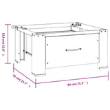 Washing Machine Pedestal with Drawer White 50448