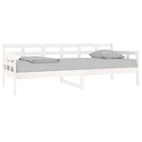 Day Bed without Mattress White Solid Wood Pine 80x200 cm 820363