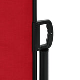 Retractable Side Awning Red 160x1000 cm 4004732