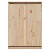 ZNTS Sideboard 60x36x84 cm Solid Pinewood 808108