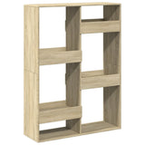 Bookcase Sonoma Oak 100x33x135 cm Engineered Wood 3309386