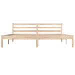 Bed Frame without Mattress 180x200cm Super King Size 810445