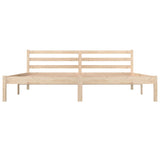 Bed Frame without Mattress 180x200cm Super King Size 810445