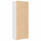 Highboard White 70x42.5x185 cm Engineered Wood 3281420