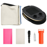 Inflatable Gymnastics Mat with Pump 60x100x10 cm PVC Pink 92649