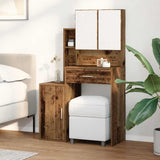 Dressing Table Old Wood 80 x 35 x 132 cm Engineered Wood 868880