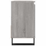 Bathroom Cabinet Grey Sonoma 65x33x60 cm Engineered Wood 831618