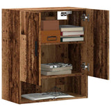 Wall Cabinet Old Wood 60x31x70 cm Engineered Wood 857296