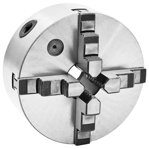 4 Jaw Self-Centering Lathe Chuck 160 mm Steel 146711