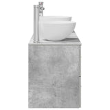 Bathroom Cabinet Set 3 pcs Concrete Grey 49.5 x 35 x 63 cm 3405790