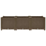 Raised Bed 120x40x38 cm Polypropylene 316517