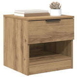 Bed Cabinet 2 pcs Artisan Oak 40 x 39 x 40cm Engineered Wood 880517