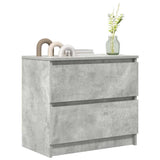 TV Cabinet Concrete Grey 60x35x54 cm Engineered Wood 861781