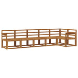 Outdoor Sofa Set 6 pcs Natural Solid Acacia Wood 3366452