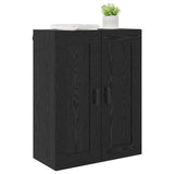Wall Mounted Cabinet Black Oak 69.5 x 34 x 90 cm 882432