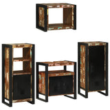 Bathroom Furniture Set 4 pcs Multicolour Solid Reclaimed Wood 3305681