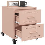 Bedside Cabinet Pink 36x39x43.5 cm Steel 846628