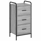 Sideboard Grey Sonoma 40 x 33 x 80.5 cm Engineered Wood 8013791
