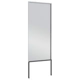 Garden Privacy Screen Silver 50 x 140 cm Galvanised steel 876292