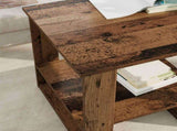 Coffee Table Old Wood 51 x 50 x 50 cm Engineered Wood 8000202