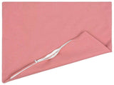 Cushion with Pillow HEERLEN 2 pcs Pink Fabric 928346