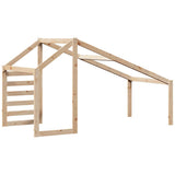 Kids' Bed Roof 188x97x113 cm Solid Wood Pine 846879