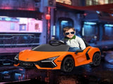 Lamborghini Revuelto Licensed 12V Ride on Car w/ Butterfly Doors, Transport Wheels, Suspension, T3398P348420