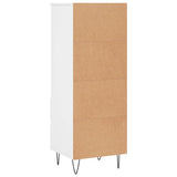 Highboard White 40x36x110 cm Engineered Wood 831508