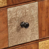 Chest of Drawers 60x30x75 cm Solid Acacia Wood 247681