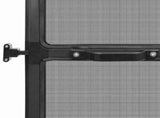 Hinged Insect Screen Manual Anthracite and Black 100 x 215 cm 42047077