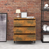 Sideboard Smoked Oak 60x35x69 cm Engineered Wood 815807