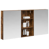 Bathroom Cabinet Set 3 pcs 140 x 14.5 x 70 cm Engineered wood 3403780