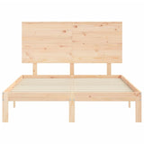Bed Frame without Mattress 120x200 cm Solid Wood Pine 3193656