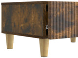TV Cabinet Smoked Oak 147 x 34.5 x 30 cm Engineered Wood 894710